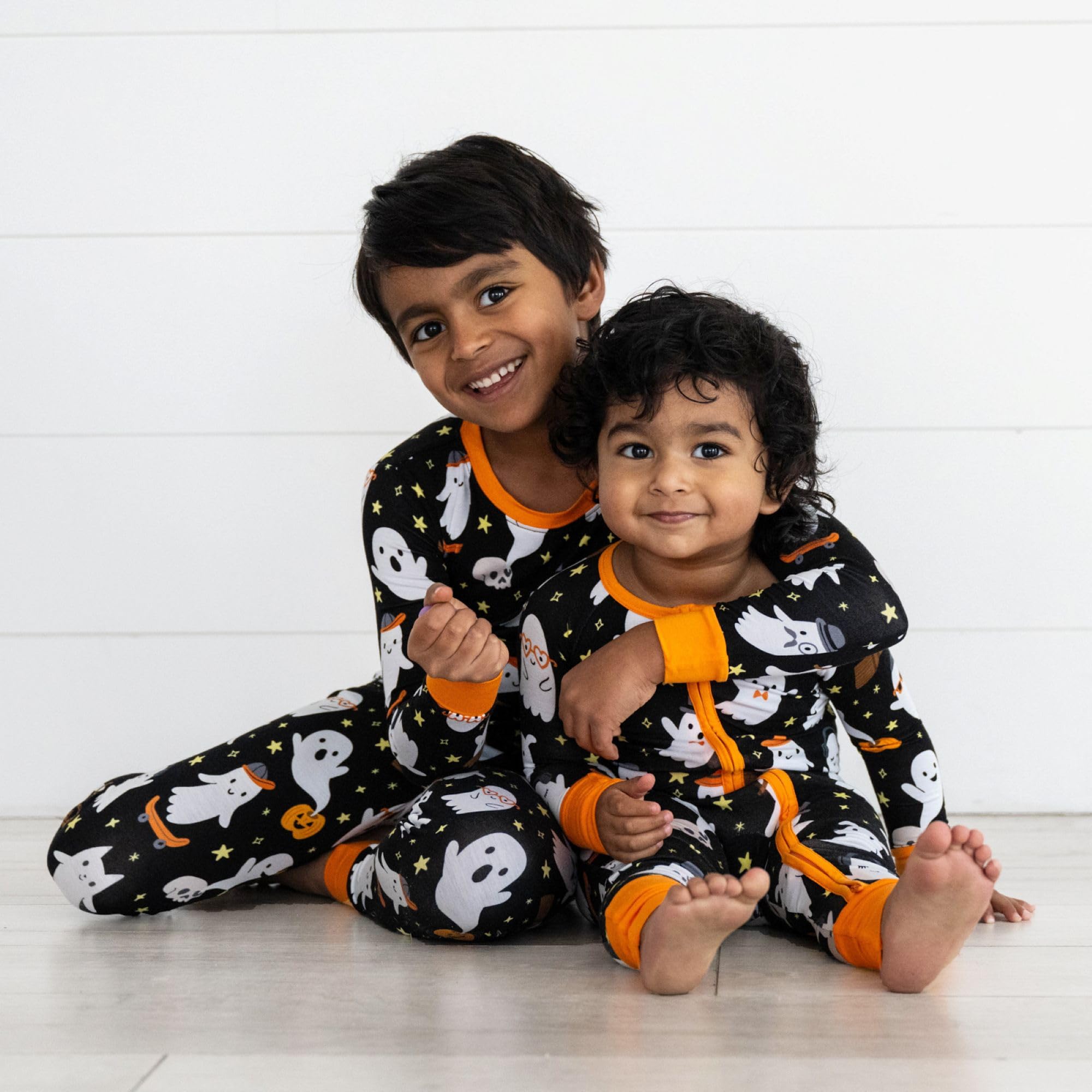 Little Sleepies Baby Halloween Pajamas, Friendly Ghosts, 3-6M