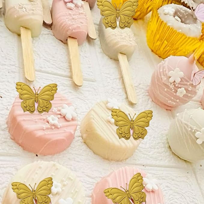 nklbio 1Pcs Butterfly Silicone Mold Chocolate Fondant Molds