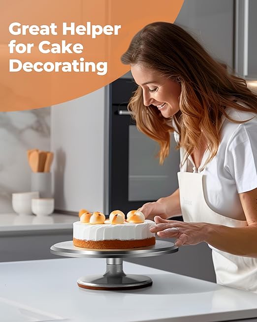 Kootek 180 Aluminum Cake Decorating Kit, Baking Tools for Beginners & Pros