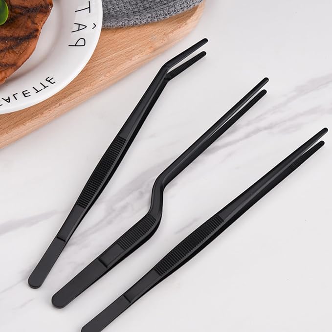 Acronde 11.8 Inch Professional Stainless Steel Food Tongs