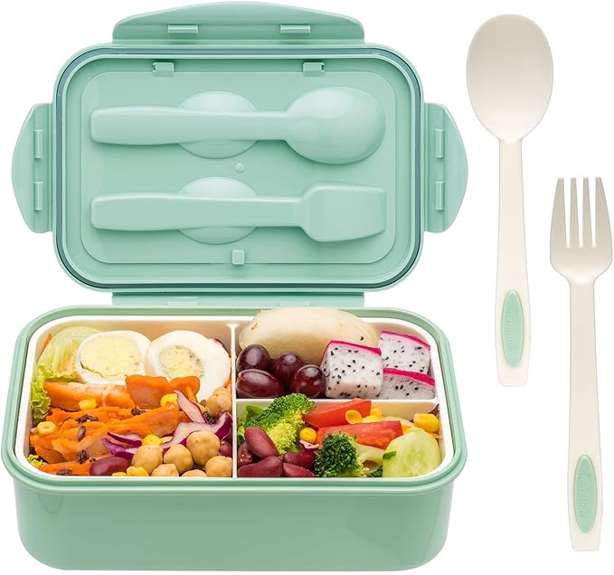 LOVINA Bento Boxes for Adults - 1100 ML Bento Lunch Box Container For Kids