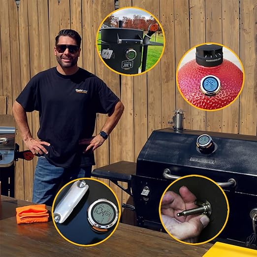 ProTemp S1 Patented Smart Grill Gauge Thermometer Hub Wi-Fi and Bluetooth