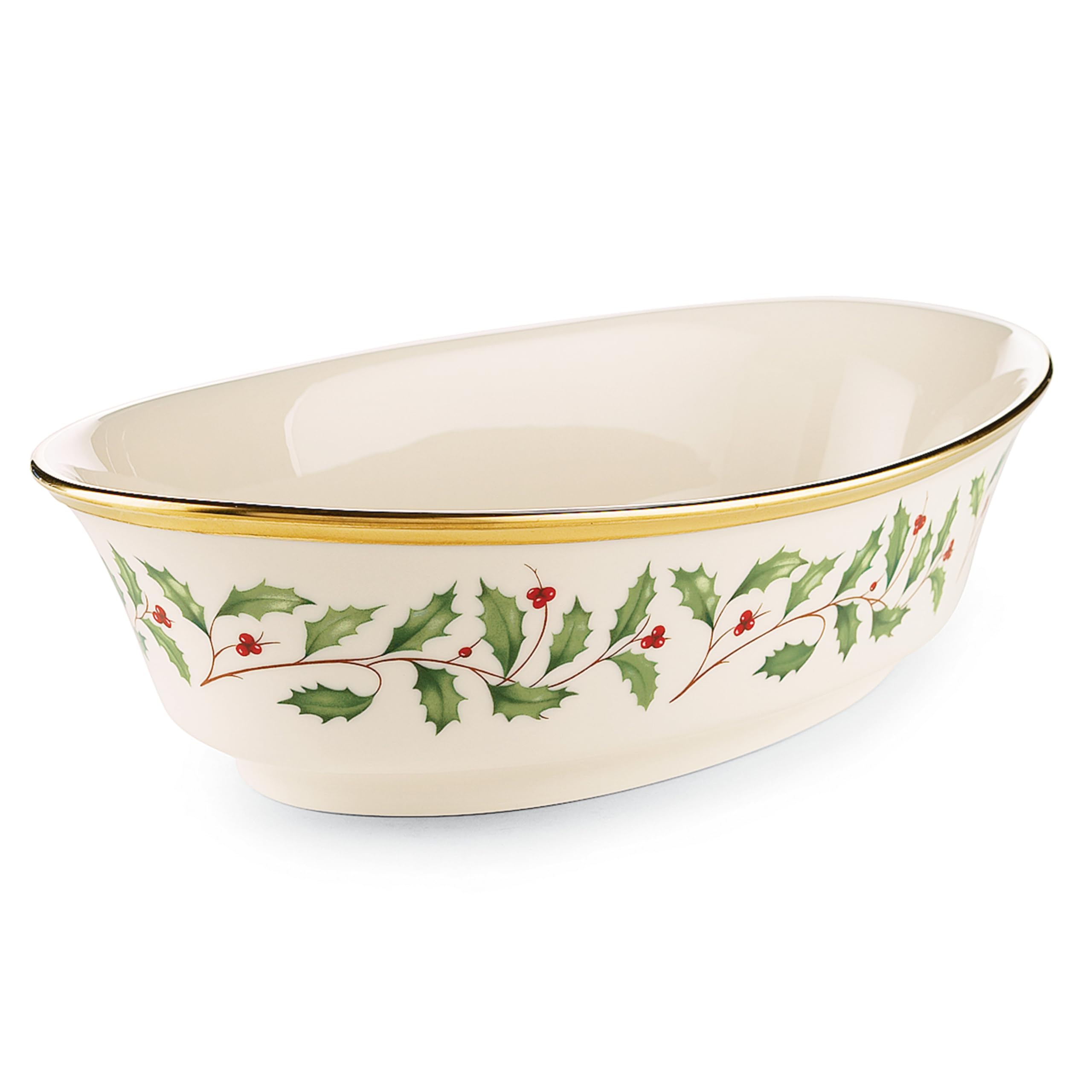 Lenox 146504510 Holiday Vegetable Bowl, Christmas Hosting