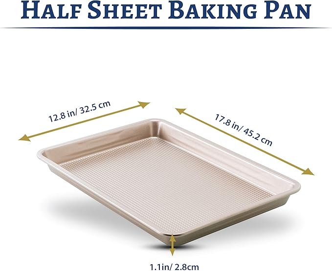 Ultra Cuisine Nonstick Half Sheet Baking Pan -13 x 18 inch