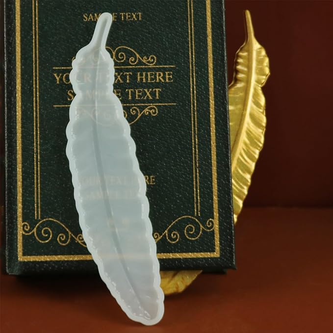 5Pcs Bookmark Resin Silicone Mold, Classical Instruments Bookmarks Molds