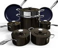 Nuwave Lux 13pc Forged Lightweight Nonstick Ceramic Cookware Set, PFAS-Free