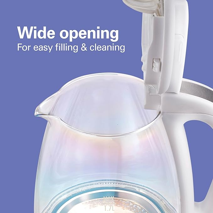 Hamilton Beach 1.7 Liter Electric Tea Kettle, Water Boiler & Heater