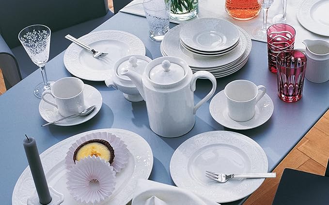 Villeroy & Boch Cellini 24 Piece Dinnerware Set, White