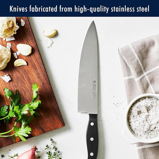 Henckels Statement 15-Pc Knife Block Set, Razor-Sharp, German Engineered
