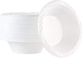 400 Count Disposable 12 ounce White Plastic Soup Bowls