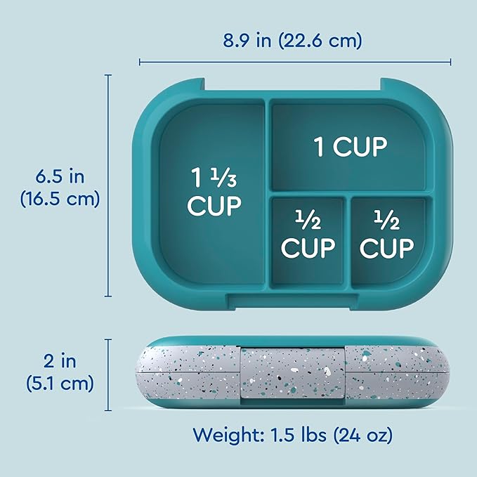 Bentgo Chill Kids 4-Compartment Bento Box Leakproof Lunch Box
