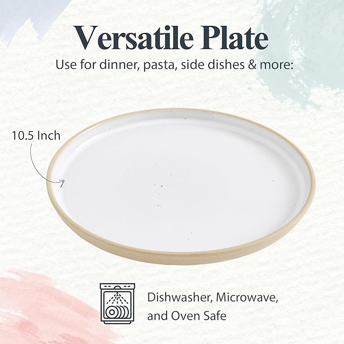 Portmeirion Minerals Dinner Plate Moonstone - Moonstone 24 Oz