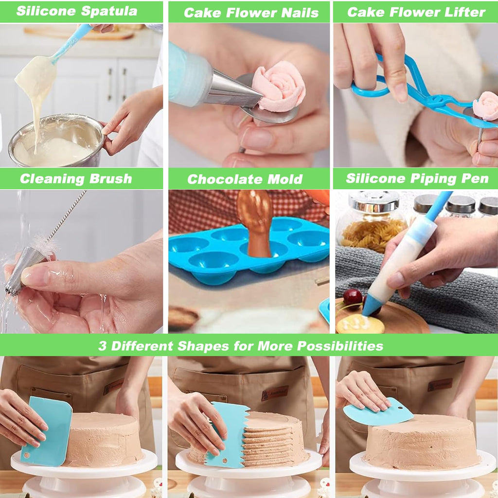 Suuker Cake Decorating Tools Supplies Kit, 236 Pieces