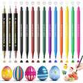 Jewem Edible Markers Food Coloring Pens 14Pcs Double Sided 0.5mm Tip