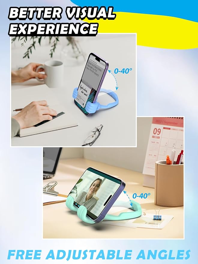 Christmas Stocking Stuffers for Men Women Thumbs Up Lazy Phone Stand