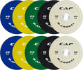 CAP 260lb Competition Olympic Bumper Plate Weight Set