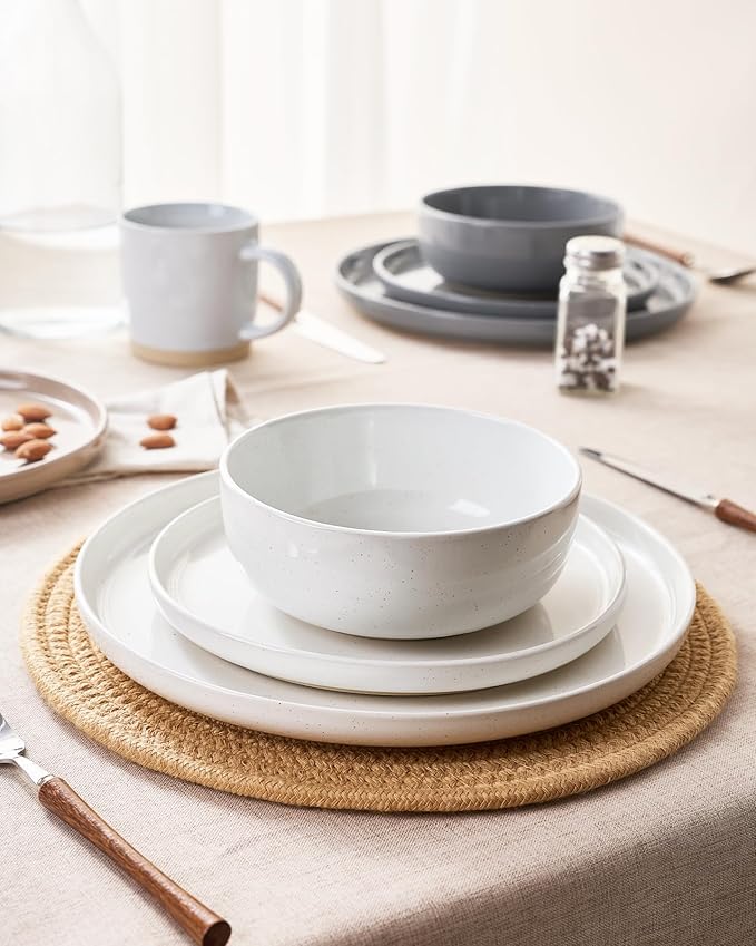 Famiware Milkyway 16-Piece Dinnerware Set with Mugs, Multi-color