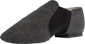 Linodes Unisex 09 Canvas Upper Slip-on Jazz Shoe for Women and Men's Dance Shoes-Darkgrey 9M