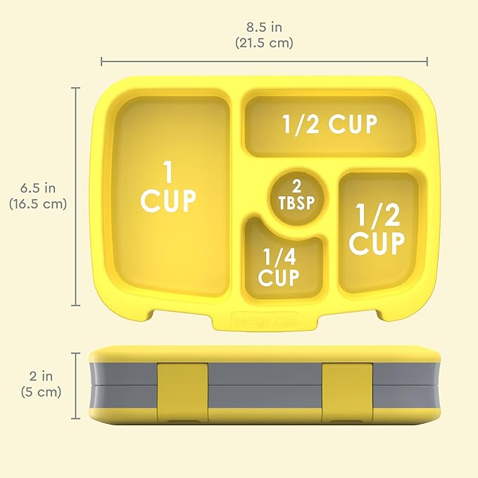 Bentgo Kids Prints Leak-Proof 5-Compartment Bento-Style Kids Lunch Box
