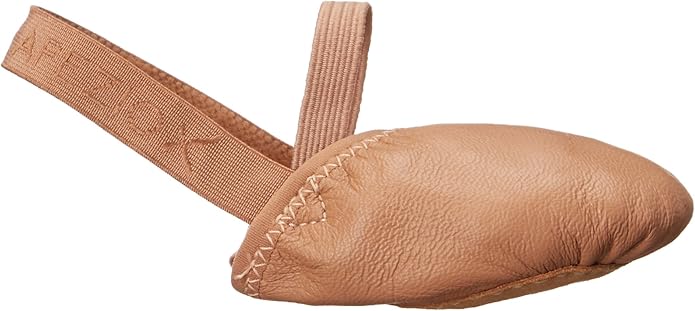 Capezio Women's Leather Pirouette II Dance Shoe – Ideal for Pirouettes, Comfortable Fit, Durable Leather Construction, Medium Size, Dark Suntan Color