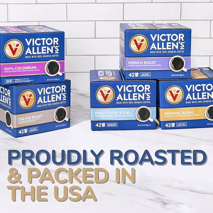 Victor Allen's Coffee Hazelnut Flavored, Medium Roast, 1 Pack - 12 Count, Single Serve Coffee Pods for Keurig K-Cup Brewers