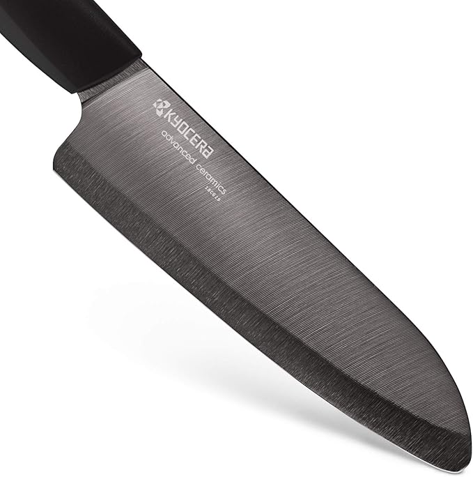 KYOCERA Revolution 4-Pc Ceramic Knife Set: Chef’s, Santoku, Utility&Paring