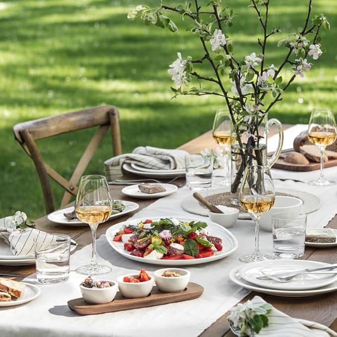 Villeroy & Boch Artesano Original 16 Piece Dinnerware Set, Creamy White