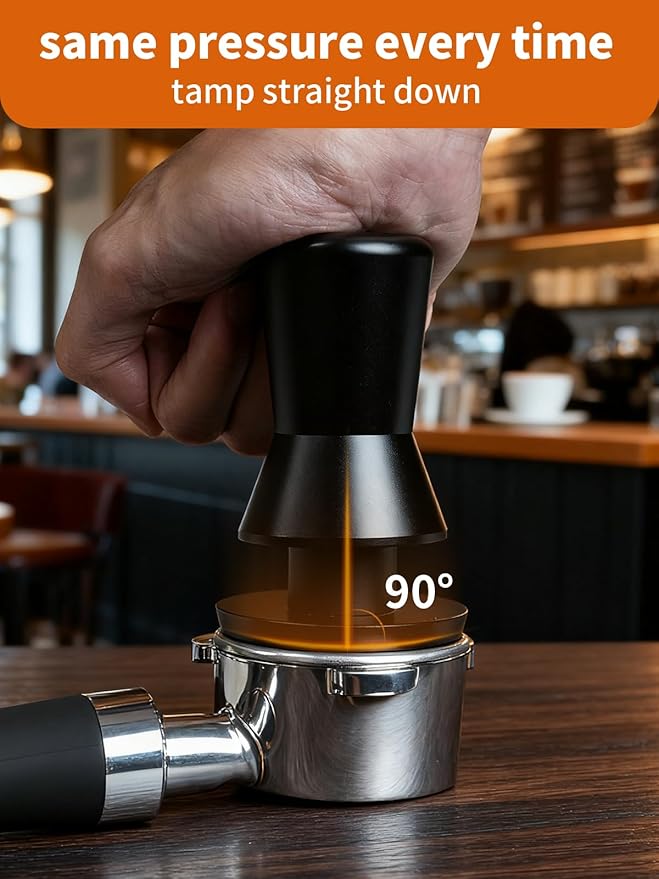 53.3mm Espresso Tamper, Coffee Espresso Accessories with Ergonomic Handle