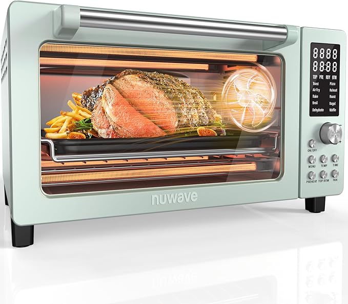 Nuwave Bravo Pro Smart Air Fryer Toaster Oven Countertop Combo
