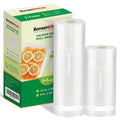 Bonsenkitchen Vacuum Sealer Bags Rolls for food, 11in x 50ft & 8in x 50ft