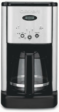 Cuisinart 12 Cup Brew Central Maker Coffee Maker, Black Stainless Steel, DCC-1200BKSNAS