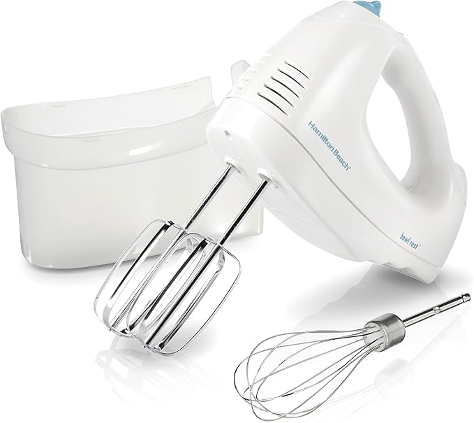 Hamilton Beach 6-Speed Electric Hand Mixer With QuickBurst and Bowl Rest