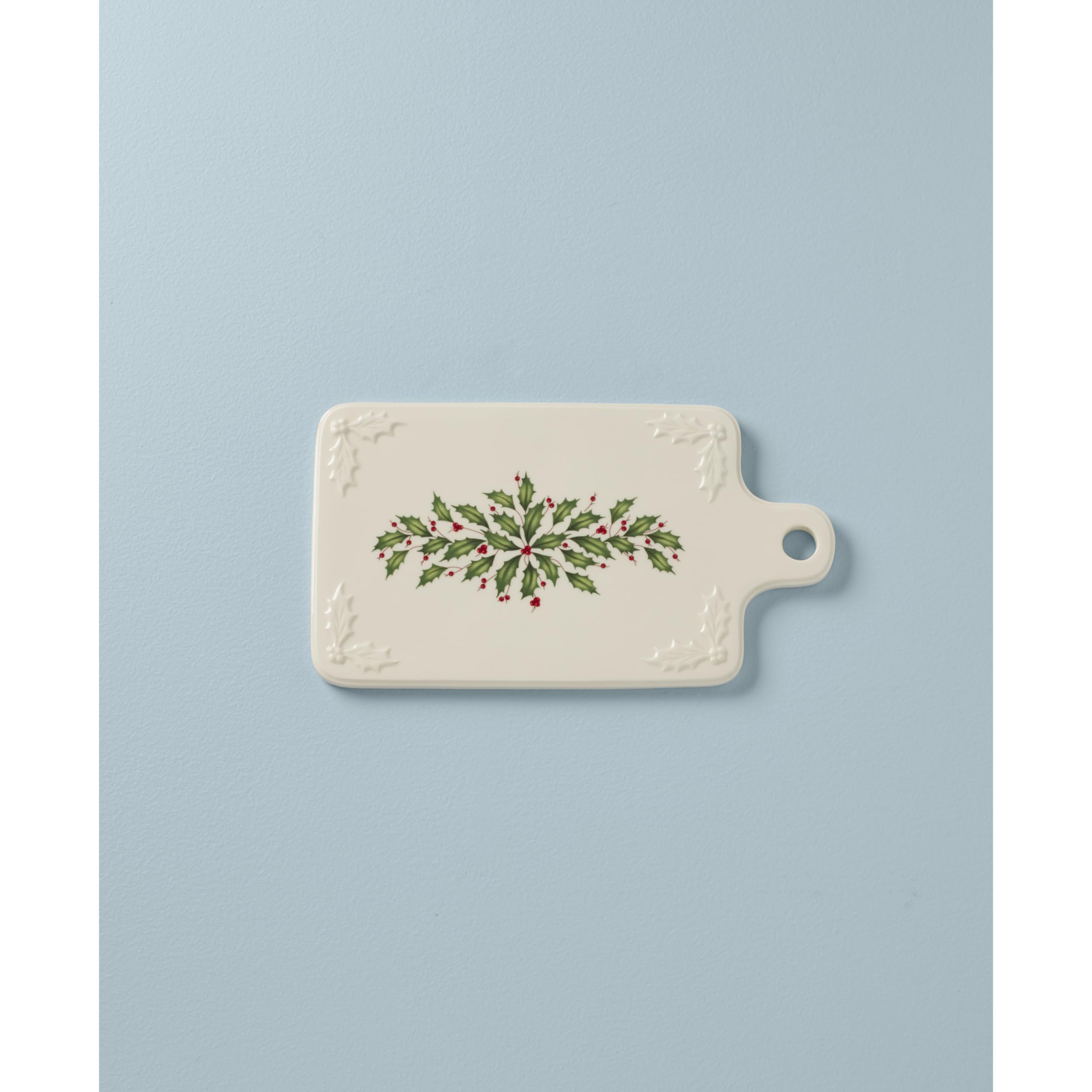 Lenox Holiday Porcelain Christmas Cheese Board