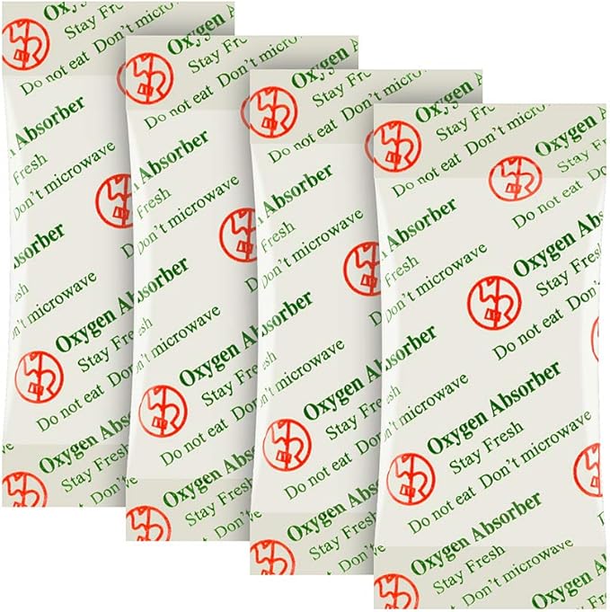 VacYaYa 1000CC(30Packets) Food Grade Oxygen Absorbers Packets Food Storage
