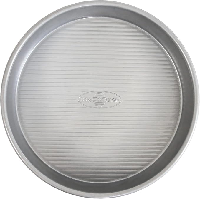 USA Pan Bakeware Nonstick Round Cake Pan, 9-Inch, Aluminized Steel
