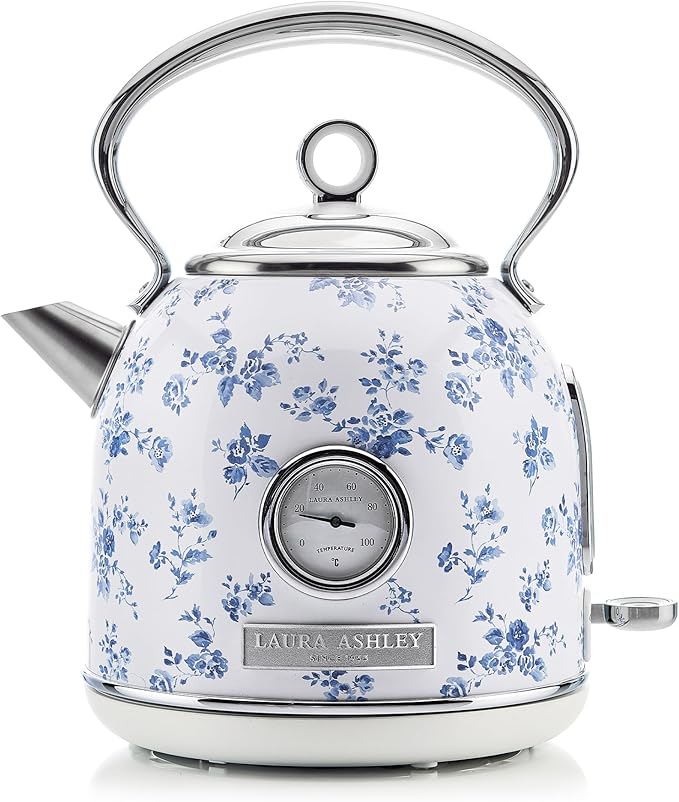 Laura Ashley Electric Kettles for Boiling Water, 1.7L Electric Tea Kettle