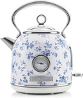 Laura Ashley Electric Kettles for Boiling Water, 1.7L Electric Tea Kettle