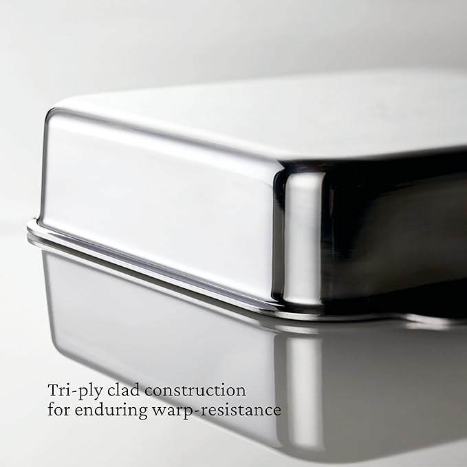 Hestan Provisions OvenBond - 8" x 8" Stainless Steel Square Baking Pan