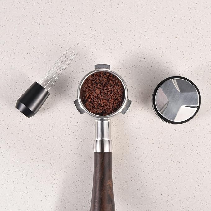 MATOW 6 Prong WDT Espresso Tool with Weighted Stand