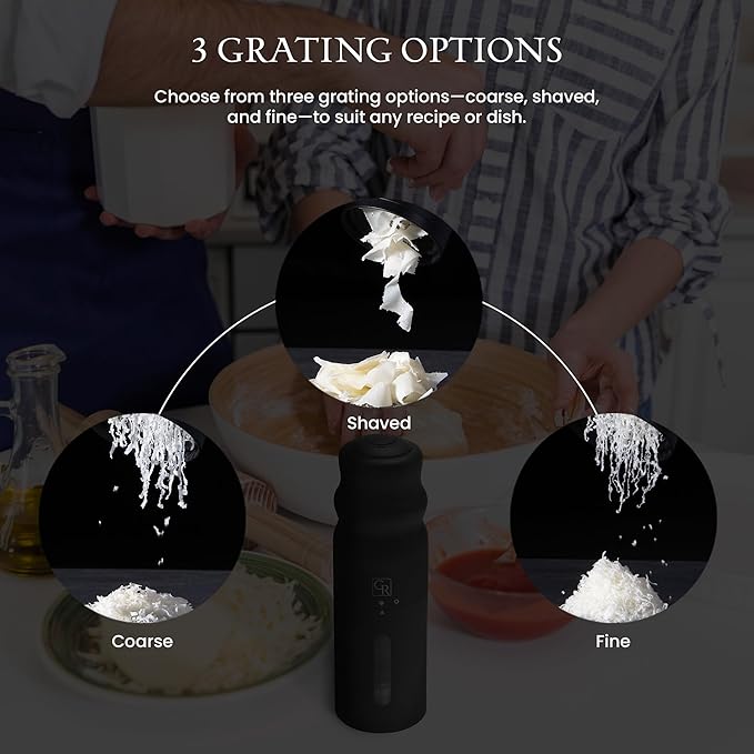 Grater Rain Cheese Grater, Heavy Duty Electrical Cheese Shredder