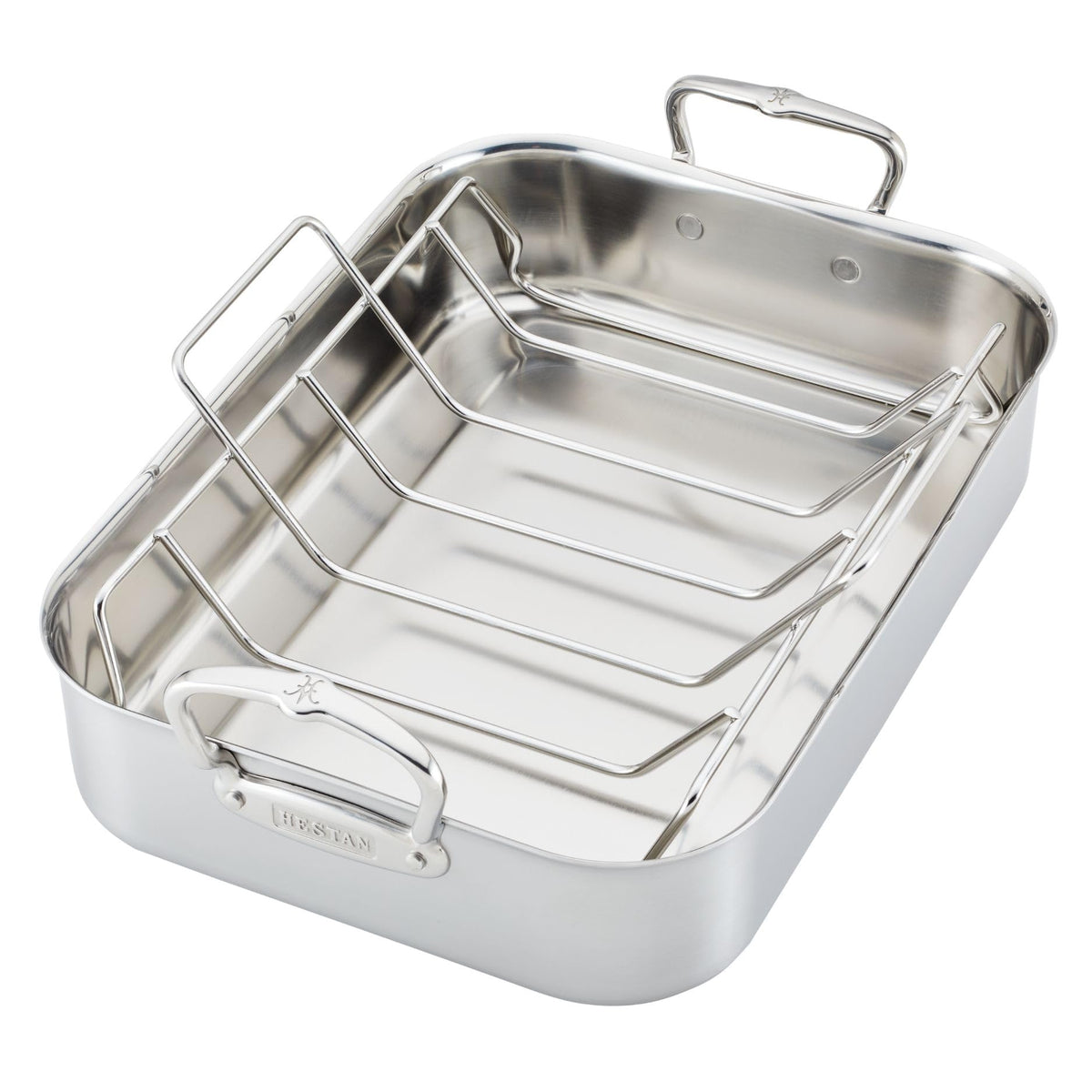 Hestan Provisions 8-Quart Stainless Steel Pasta Insert and Steamer Basket - Fits 8 Qt Stock Pots, 18/10 Stainless Steel, Dishwasher Safe
