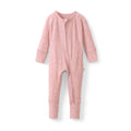Little Sleepies Baby Pajamas, Heather Mauve, 0-3M