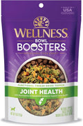 Wellness Bowl Boosters Joint Health Dog Food Topper with Freeze Dried Pieces for Small, Medium, and Large Breeds, Grain Free, Natural, Chicken Recipe, 4 oz Bag