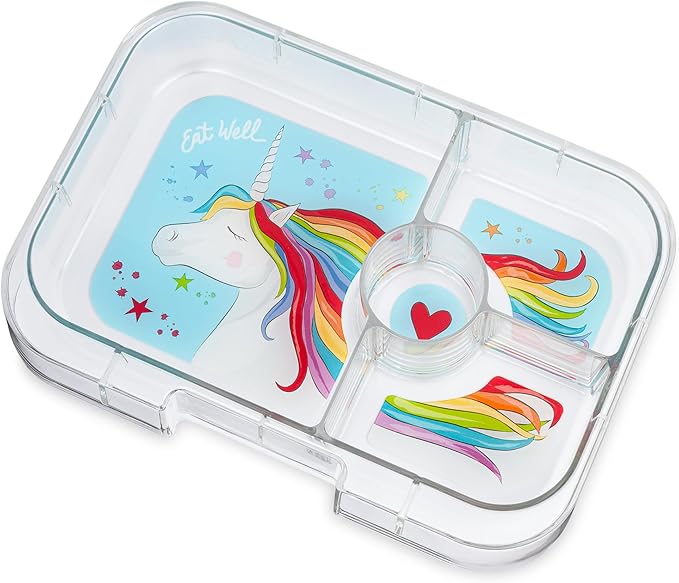 Yumbox Panino Leakproof Bento Lunch Box - Lavande Purple Unicorn
