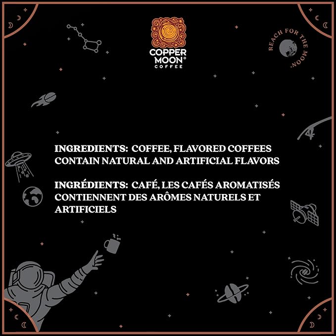 Copper Moon K-Cup Coffee Pods, Dark Roast, Sumatra Blend, 80 Count