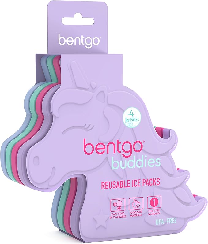 Bentgo Buddies Reusable Ice Packs for Kids
