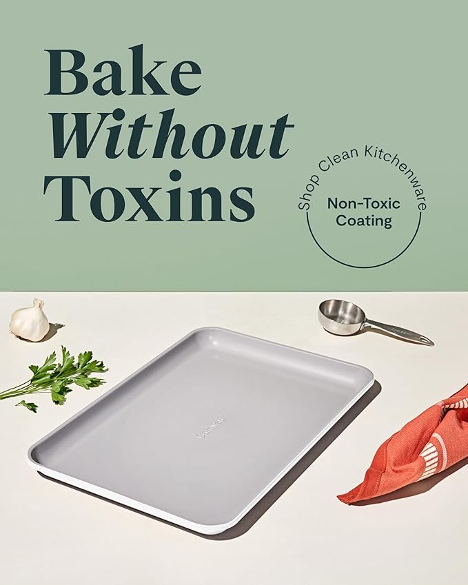 Caraway Non-Stick Ceramic-Coated 15" x 10" Baking Sheet