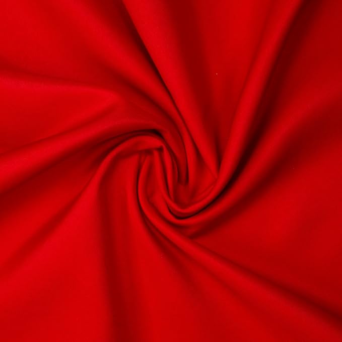 Gee Di Moda Rectangle Tablecloth - 60 x 84 Inch Red Table Cloth for 5 Foot Rectangle Tables - Heavy Duty Washable Fabric - for Holiday Party, Dinner, Weddings, Baby Shower & Events