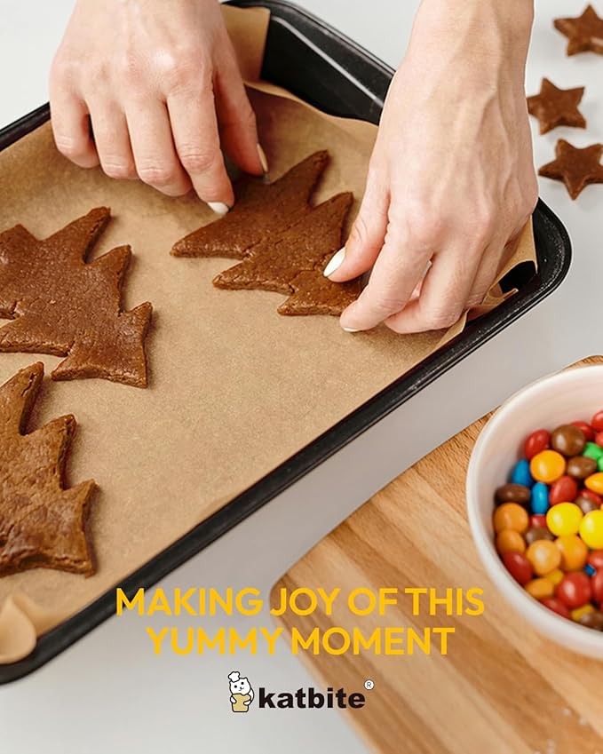 Katbite Parchment Paper Baking Sheets, 400 Pcs, 12x16 Inch, Heavy Duty