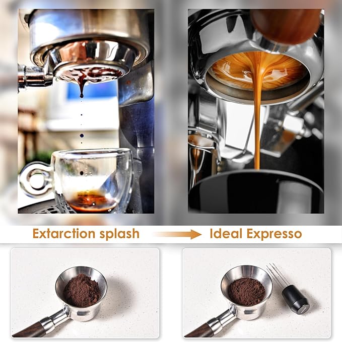 MATOW 6 Prong WDT Espresso Tool with Weighted Stand